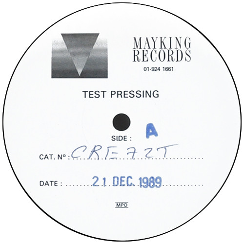 21st December test pressing