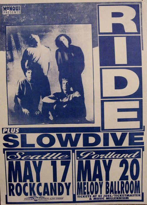 Seattle and Portland 1992 poster