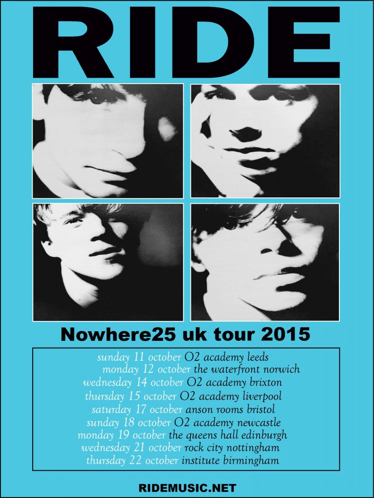 Ride Nowhere 25 tour poster