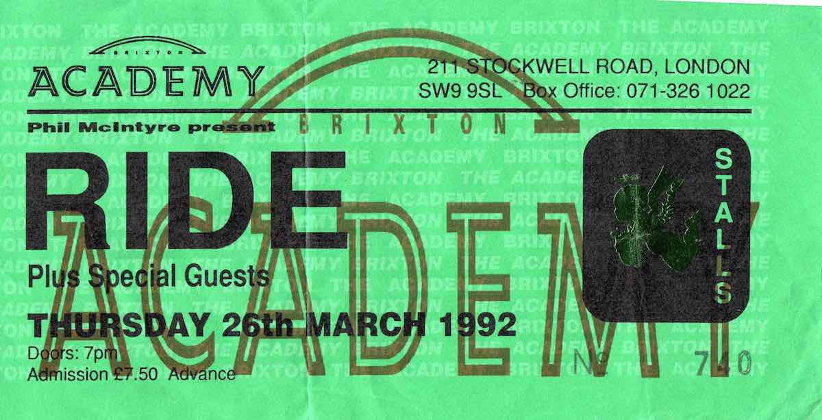 Brixton Academy, London, UK (First night)