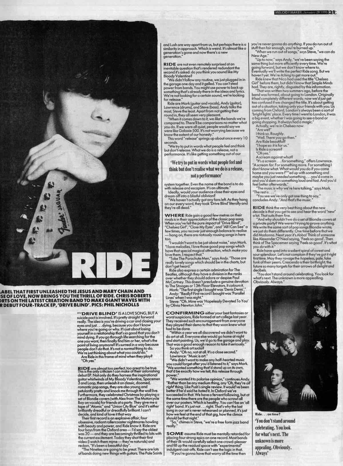 Melody Maker (Interview)