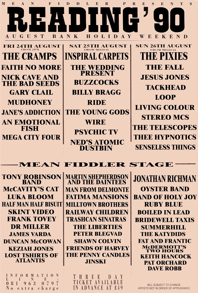 Reading Festival, Reading UK