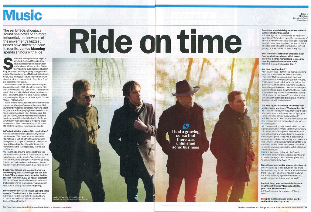 Time Out (Interview)