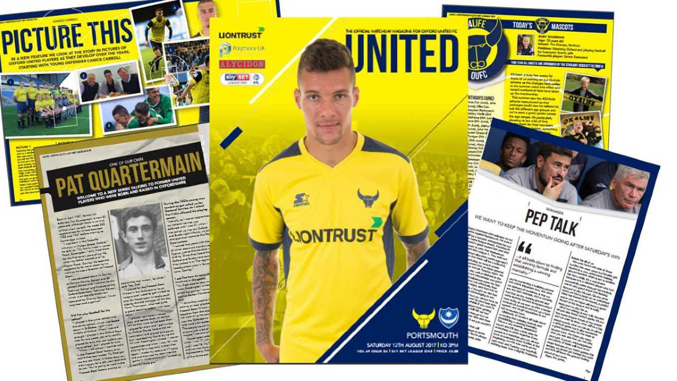 Interview, Oxford United Programme